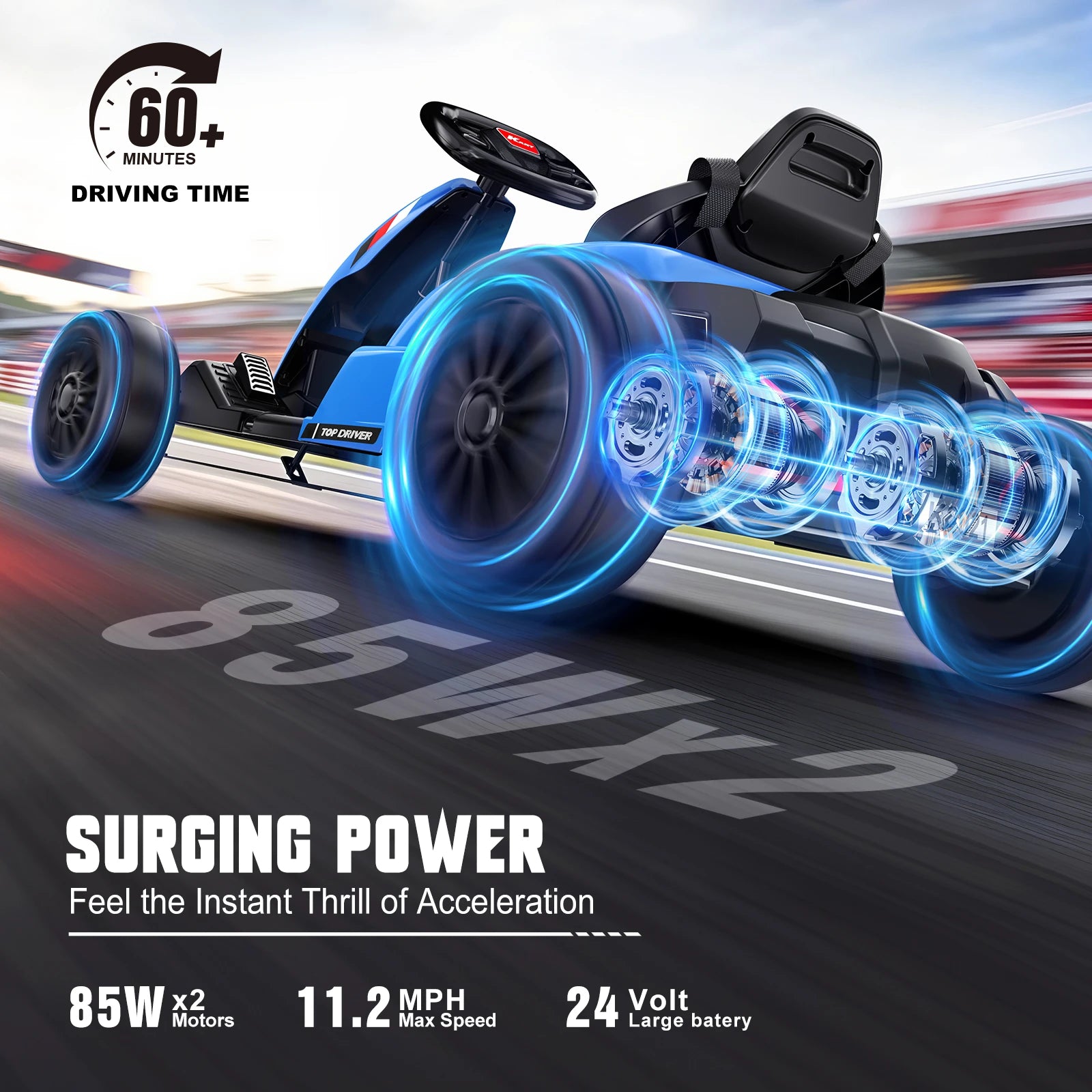 24v kids drift go kart with seat belt 24v kids drift go kart with seat belt