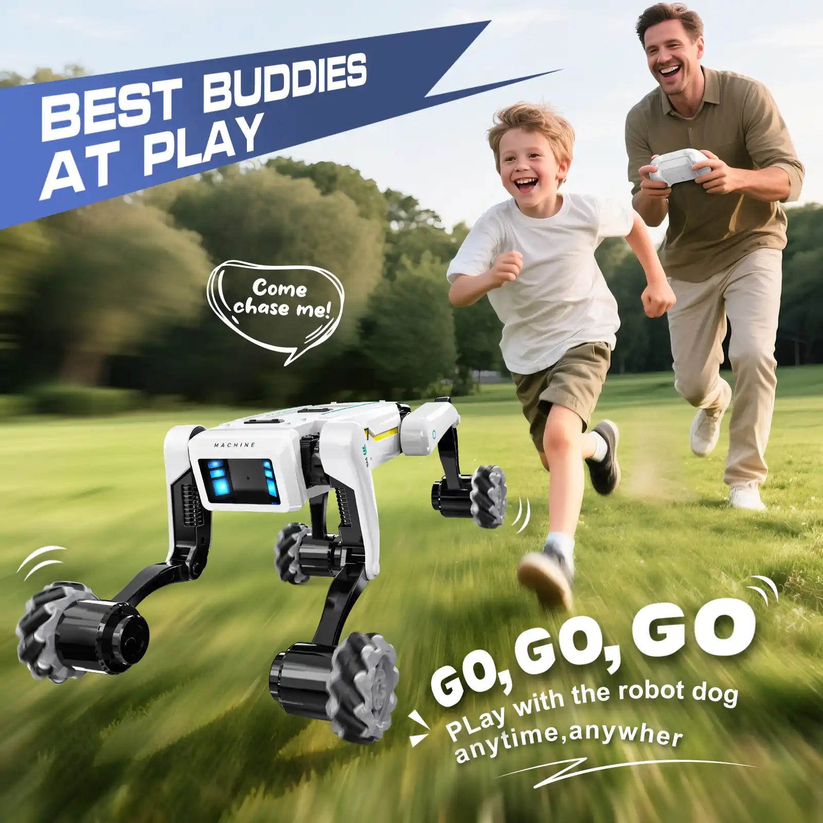 3 in 1 robot dog with wheels kit 3 in 1 robot dog with wheels kit