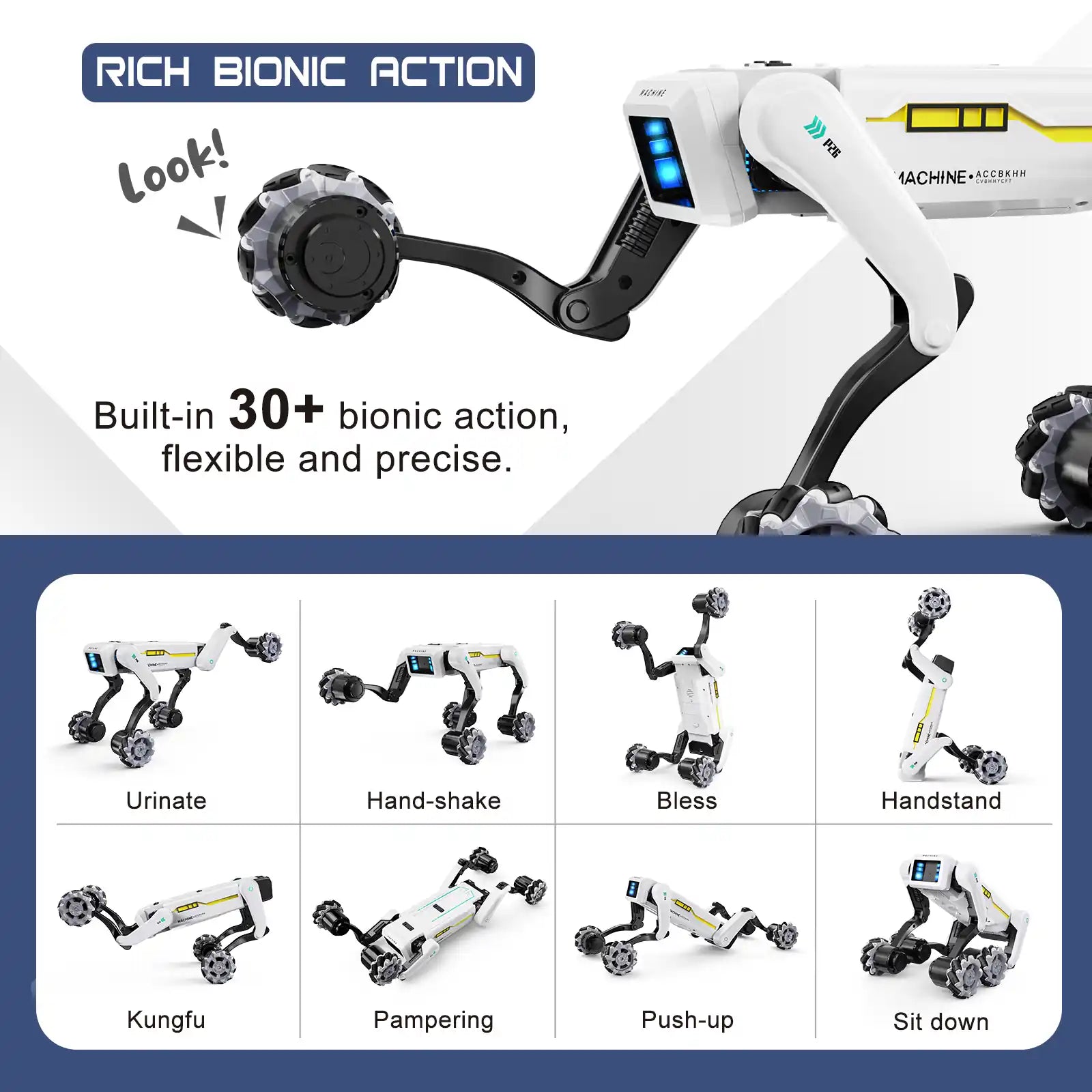 3 in 1 robot dog with wheels kit 3 in 1 robot dog with wheels kit